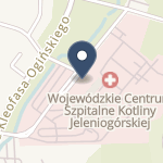 Wojewódzkie Centrum Szpitalne Kotliny Jeleniogórskiej na mapie
