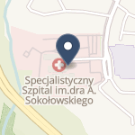 Specjalistyczny Szpital im. Dra Alfreda Sokołowskiego na mapie