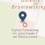 Zespół Opieki Zdrowotnej we Włoszczowie - Szpital Powiatowy im. Jana Pawła II na mapie