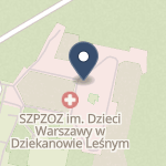 Samodzielny Zespół Publicznych Zakładów Opieki Zdrowotnej im. "Dzieci Warszawy" w Dziekanowie Leśnym na mapie