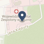 Wojewódzki Szpital Wielospecjalistyczny im. dr. Jana Jonstona w Lesznie na mapie
