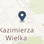 SPZOZ w Kazimierzy Wielkiej na mapie