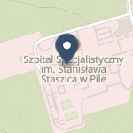 Szpital Specjalistyczny w Pile im. Stanisława Staszica na mapie
