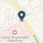 Wojewódzki Szpital Zespolony im. Stanisława Rybickiego w Skierniewicach na mapie