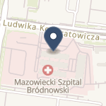 Mazowiecki Szpital Bródnowski na mapie