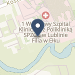108 Szpital Wojskowy z Przychodnią SPZOZ w Ełku na mapie