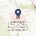 SPZOZ w Siemiatyczach na mapie