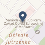 SPZOZ w Mońkach na mapie