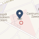 Szpital Ogólny w Wysokiem Mazowieckiem na mapie