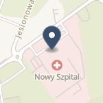 Nowy Szpital na mapie