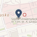 Szpital Uniwersytecki Nr 1 im. dr. Antoniego Jurasza w Bydgoszczy na mapie