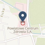 Powiatowe Centrum Zdrowia w Kluczborku na mapie