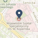 Wojewódzki Szpital Specjalistyczny im. M. Kopernika w Łodzi na mapie
