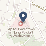 Zespół Zakładów Opieki Zdrowotnej w Wadowicach na mapie