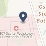107 Szpital Wojskowy z Przychodnią SPZOZ w Wałczu na mapie