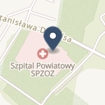 SPZZOZ w Ostrowi Mazowieckiej na mapie