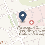 Wojewódzki Szpital Specjalistyczny w Białej Podlaskiej na mapie