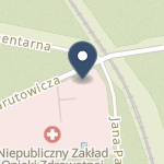 Nowy Szpital w Kostrzynie nad Odrą na mapie