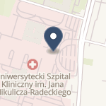 Uniwersytecki Szpital Kliniczny im. Jana Mikulicza-Radeckiego we Wrocławiu na mapie
