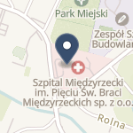 Szpital Międzyrzecki na mapie