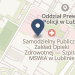 SPZOZ Ministerstwa Spraw Wewnętrznych i Administracji w Lublinie na mapie