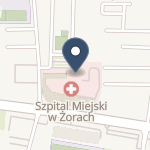 Miejskie Zakłady Opieki Zdrowotnej w Żorach na mapie